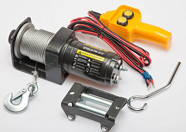 Лебедка STELS PE2.0 ( T-MAX ) 400195-A Кронштейн для крепления в комплект не входит 