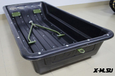 Сани волокуши С6 (1470х700 мм) для мотособаки/мотобуксировщика